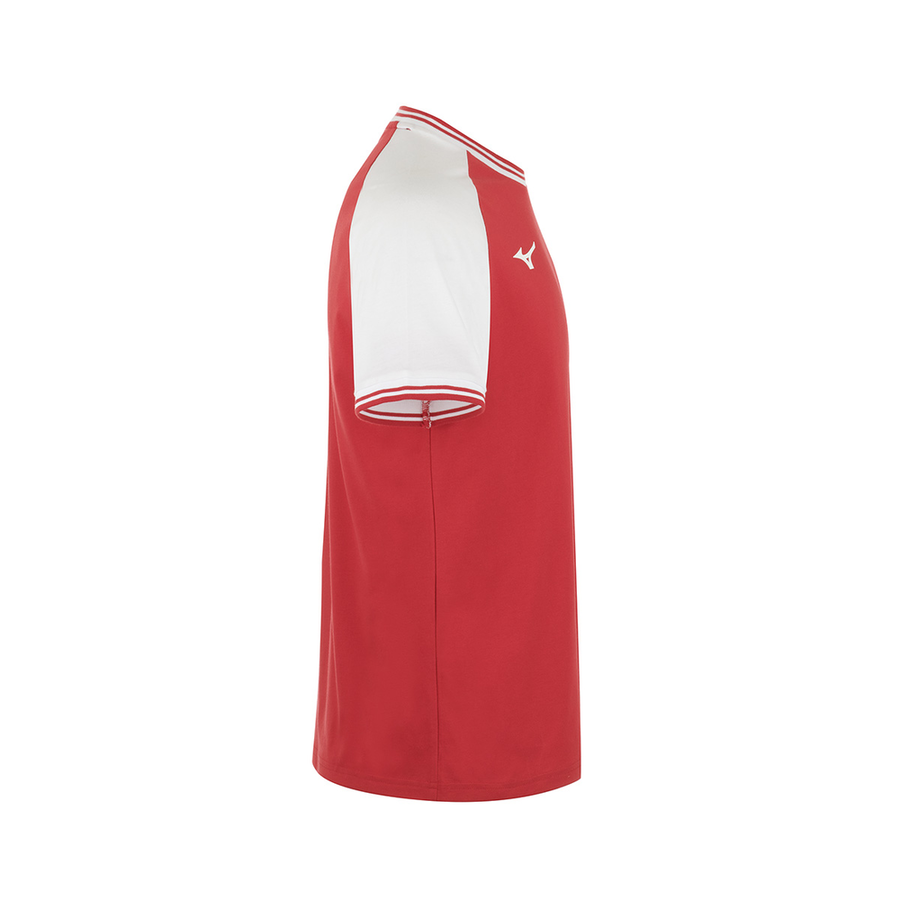 Mizuno Cotton Tee AS Monaco Men Tango Red